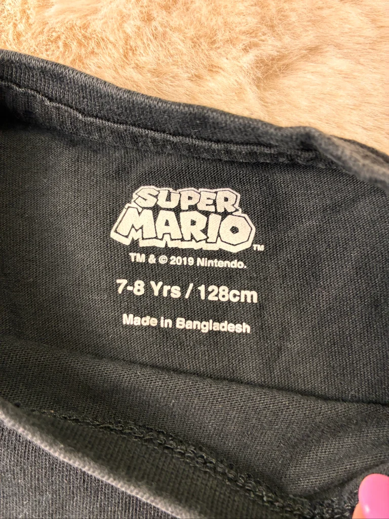 Super Mario Long Sleeve T-Shirt 8 Years Old – photo 4